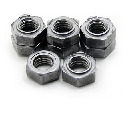 Nozes hexagonais de solda oxidada escurecida de grau 8.8 para sistema de medição métrico
