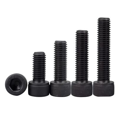 Aço preto DIN 912 12.9 Hex Allen chave M8 M25 grau 12.9 Certificado ISO9001