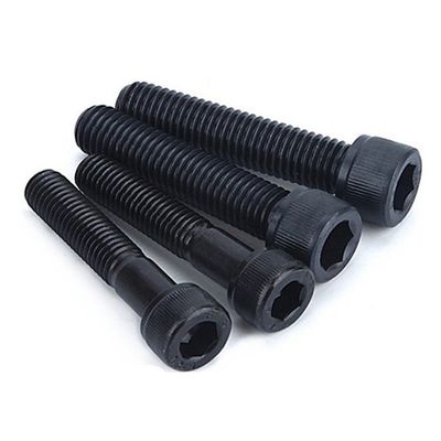 Aço preto DIN 912 12.9 Hex Allen chave M8 M25 grau 12.9 Certificado ISO9001