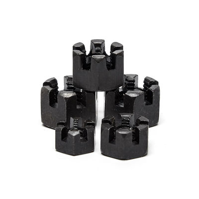 8.8/10.9/12.9 Ect Grade Metric Slotted Nut DIN935 para Sistema de Força e Medição