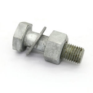 ANSI Standard High Precision Steel Tower Bolts para estruturas de aço M38 M42 M50 M72