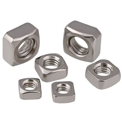 Métrica M3-M12 304 aço inoxidável de quatro cantos de solda de porca DIN928 de alta resistência passo de solda parafusos