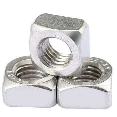 Métrica M3-M12 304 aço inoxidável de quatro cantos de solda de porca DIN928 de alta resistência passo de solda parafusos