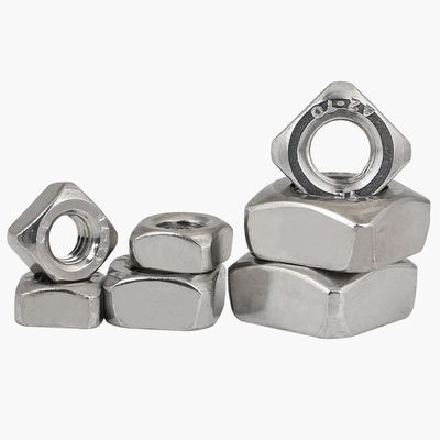 Métrica M3-M12 304 aço inoxidável de quatro cantos de solda de porca DIN928 de alta resistência passo de solda parafusos