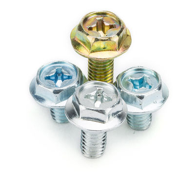 Finish simples M8 parafusos de titânio perfeito para em várias máquinas industriais