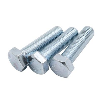 9mm Zinc-plating Hex Nut e parafusos de aço inoxidável Zinc acabamento para versatilidade
