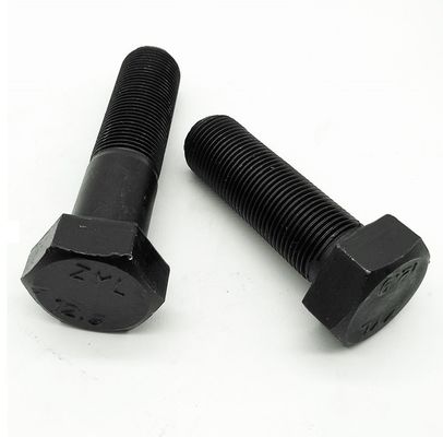 9mm Zinc-plating Hex Nut e parafusos de aço inoxidável Zinc acabamento para versatilidade