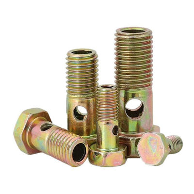 Mecânico M16 Grau 4.8/6.8/8.8 Banjo Bolt Parafuso oco para fixações automotivas