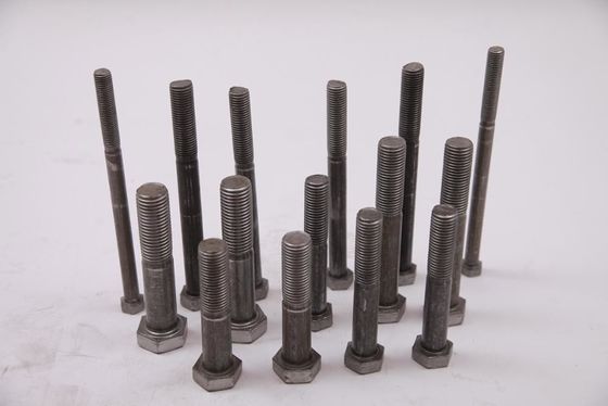 Aço inoxidável de alta resistência Hexagonal Nut Galvanizado e Fundação Hex Head Bolt Fastener DIN931