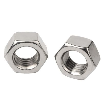 Indústria automóvel Galvanizado Branco Azul Revestido de Zinco Hex Nut DIN934 parafusos e porcas