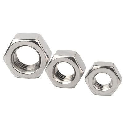 Indústria automóvel Galvanizado Branco Azul Revestido de Zinco Hex Nut DIN934 parafusos e porcas