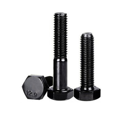 Ferro de alta resistência galvanizado de tomada hexagonal M6-M30 DIN933 grau 8.8/10.9/12.9