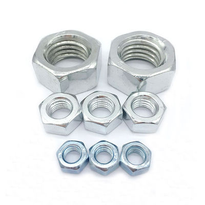 M10 DIN 934 Finish ZINC PLATED Hex Nuts M6-M36 Classe 4.8 8.8 10.9 12.9 para Edifícios