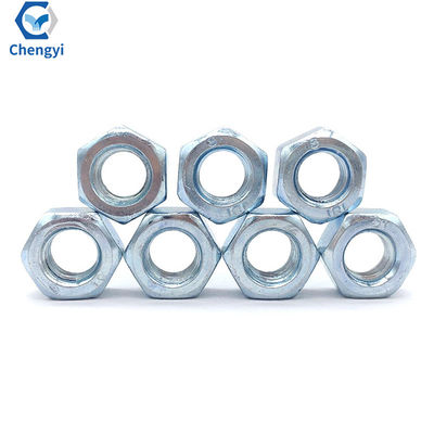 M10 DIN 934 Finish ZINC PLATED Hex Nuts M6-M36 Classe 4.8 8.8 10.9 12.9 para Edifícios