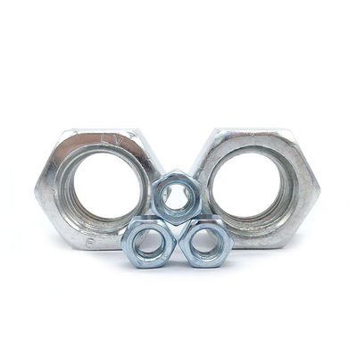 M10 DIN 934 Finish ZINC PLATED Hex Nuts M6-M36 Classe 4.8 8.8 10.9 12.9 para Edifícios