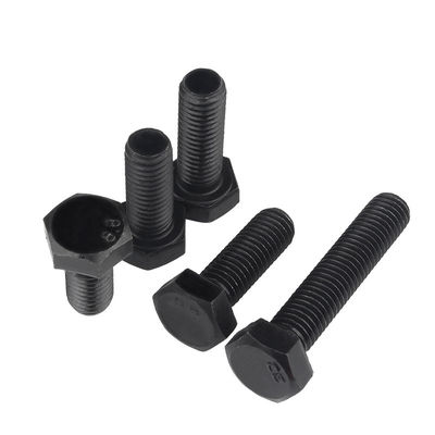 ISO9001 Certificado M6-M36 M10 Black Hex Bolt Nut Washer 8.8 12.9 Grau com padrão DIN