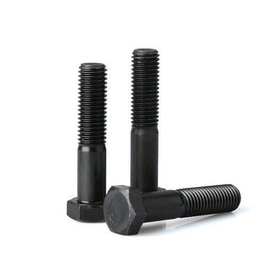 ISO9001 Certificado M6-M36 M10 Black Hex Bolt Nut Washer 8.8 12.9 Grau com padrão DIN