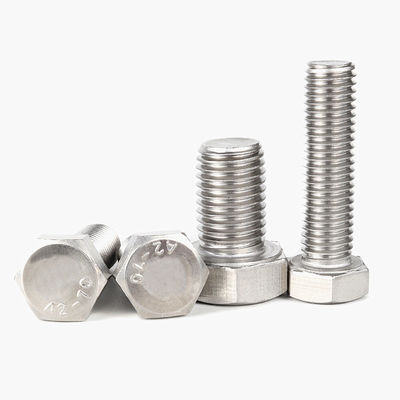 Montado parafusos e porcas hexagonais SS304 aço inoxidável DIN931 DIN933 DIN934 para o seu