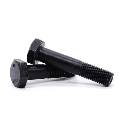 Bolto hexagonal de aço carbono de alta resistência DIN931 DIN933