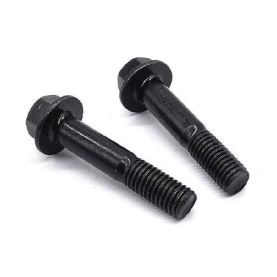Carbono/aço inoxidável M6 M8 M25 revestimento de zinco Din6921 parafuso hexagonal com flange e porca