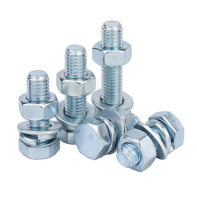 DIN 933 HDG Parafusos hexadecimais de rosca completa para grau industrial 4.8/8.8/10.9/12.9