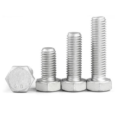 DIN931 DIN933 M6-M36 Dacromet Hexágono Hex Head Parafusos Hexágono ANSI Hexágono UNC UNF