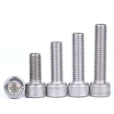 Mecânico de aço inoxidável SS 304 316 316L cabeça cilíndrica hexagonal Hex Socket Allen chave parafusos DIN912