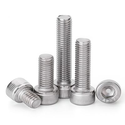 Mecânico de aço inoxidável SS 304 316 316L cabeça cilíndrica hexagonal Hex Socket Allen chave parafusos DIN912