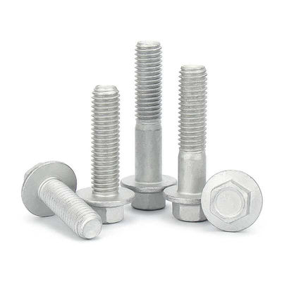 Fornecimento direto Dacromet Hex Flange Bolt DIN6921 para M6-M36 Grau 4.8/8.8/10.9/12.9