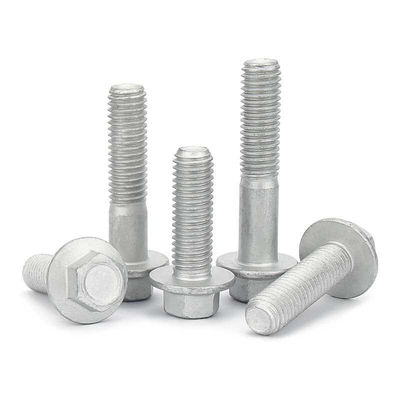 Fornecimento direto Dacromet Hex Flange Bolt DIN6921 para M6-M36 Grau 4.8/8.8/10.9/12.9