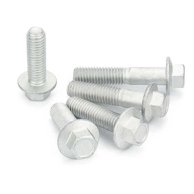 Fornecimento direto Dacromet Hex Flange Bolt DIN6921 para M6-M36 Grau 4.8/8.8/10.9/12.9