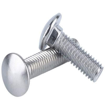 O parafuso DIN603 da Handan Fastener com acabamento revestido com zinco e certificação ISO9001