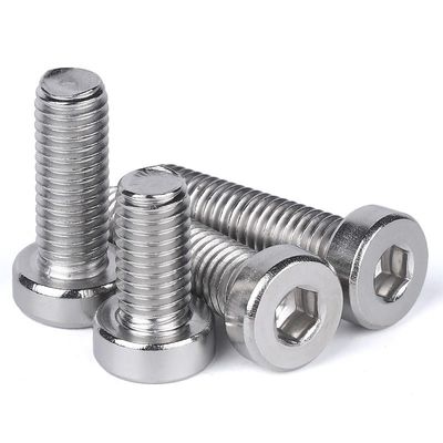 Óxido negro Soquete hexagonal cabeça fina tampa DIN7984 Allen Bolt Hex Allen chave Bolt M3-M52