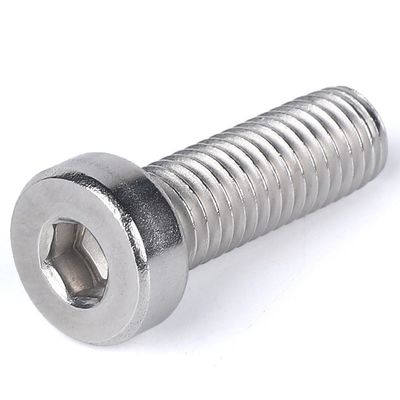 Óxido negro Soquete hexagonal cabeça fina tampa DIN7984 Allen Bolt Hex Allen chave Bolt M3-M52