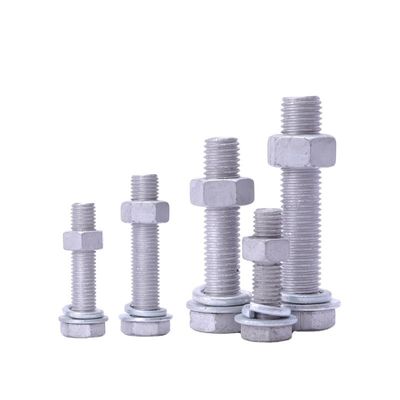 Parafusos galvanizados para energia eólica fotovoltaica 4.8/6.8/8.8/10.9/12.9 Distribuidor de grau