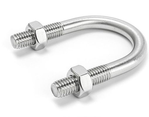 Grampos em forma de U galvanizados a quente para fixação forte e duradoura em qualquer ambiente