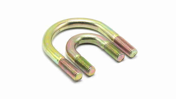 Grampos em forma de U galvanizados a quente para fixação forte e duradoura em qualquer ambiente