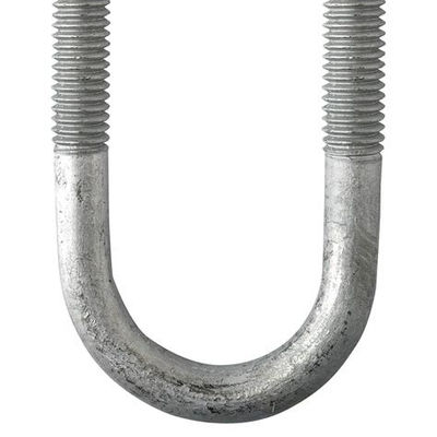 Grampos em forma de U galvanizados a quente para fixação forte e duradoura em qualquer ambiente