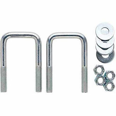 Grampos em forma de U galvanizados a quente para fixação forte e duradoura em qualquer ambiente