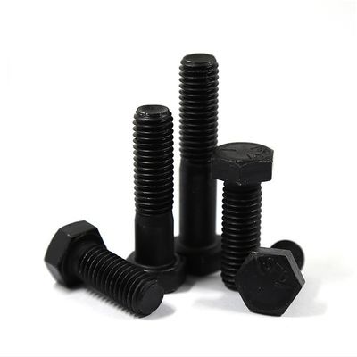 DIN933 Aço de alta resistência padrão Full Tooth Exterior Hexagon Bolto Galvanizado a Quente