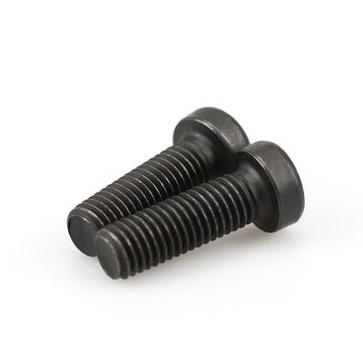 Ferramenta de encosto hexagonal de aço carbono Din912 12,9 grau com cabeça de copo de escurecimento por oxidação