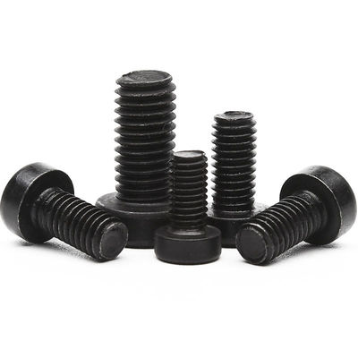 Ferramenta de encosto hexagonal de aço carbono Din912 12,9 grau com cabeça de copo de escurecimento por oxidação