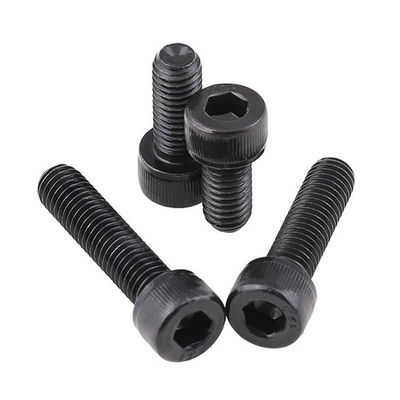 Ferramenta de encosto hexagonal de aço carbono Din912 12,9 grau com cabeça de copo de escurecimento por oxidação