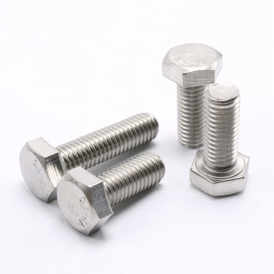 Cabeça hexadecimal de aço inoxidável para parafusos inteiros DIN933 Grau 4.8/8.8/10.9/12.9 HDG