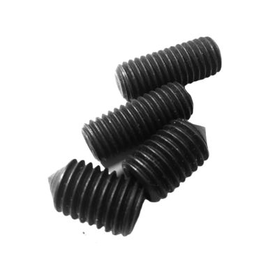 Precision Parts Non-standard Grade 12.9 Concave End Hexagonal Tight Set Screw DIN914 Parafuso de máquina sem cabeça