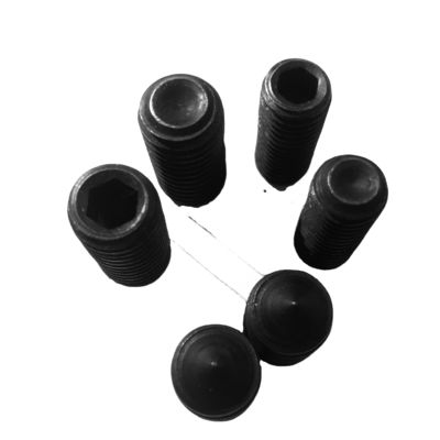 Precision Parts Non-standard Grade 12.9 Concave End Hexagonal Tight Set Screw DIN914 Parafuso de máquina sem cabeça