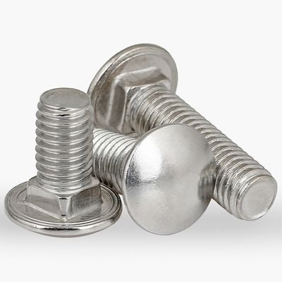 Grade de aço 8.8 DIN603 Grande cabeça semironda quadrada para alta capacidade de carga
