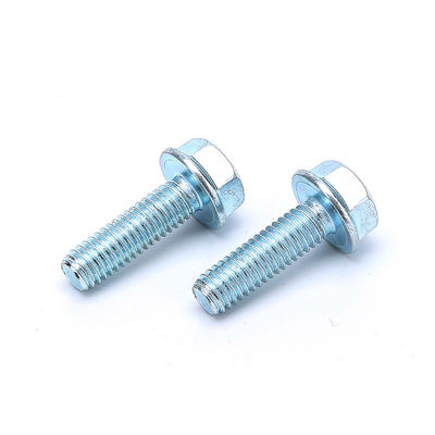 DIN6921 Grau 10.9 Parafuso de flange hexagonal exterior com dentes de flores aconchegados