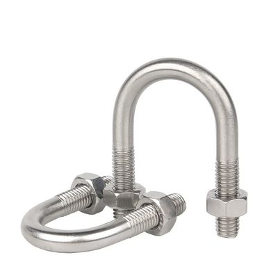 Para aplicações mecânicas e embutidas, para parafusos mecânicos em forma de U em aço inoxidável