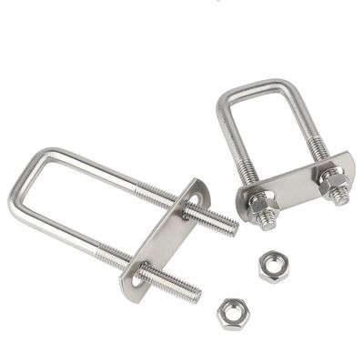 Para aplicações mecânicas e embutidas, para parafusos mecânicos em forma de U em aço inoxidável